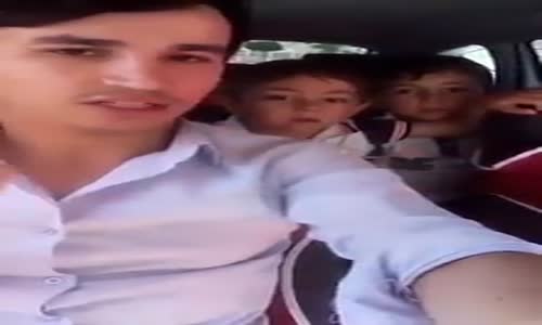 Çocuklara Ağır Eşek Şakası Yapan Genç