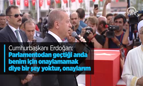 Cumhurbaşkanı Erdoğan'dan İdam Açıklaması