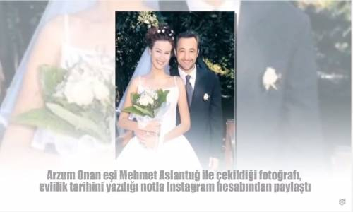 Arzum Onan 22 Evlilik Yıl Dönümünü Bakın Nasıl Kutladı