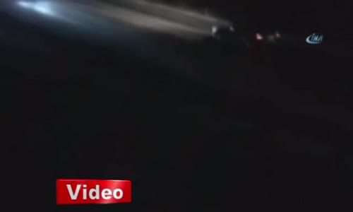 Ters Şeride Giren Araç Yürekleri Ağza Getirdi