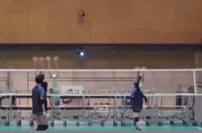 Japonlar, Voleybol Antrenmanlarında Robot Kullanıyorlar!