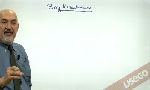 EBA FİZİK LİSE - MODERN FİZİK - ÖZEL GÖRELİLİK TEORİSİ - UZUNLUK KISALMASI