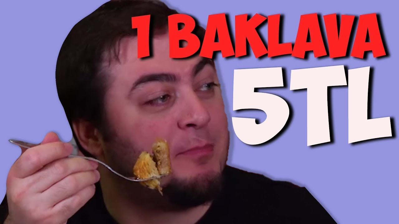 1 Baklava 5 TL - Yedikçe Para Kazan