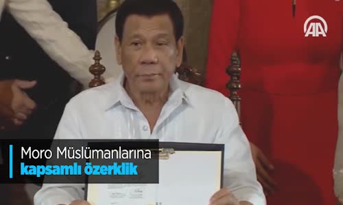 Moro Müslümanlarına Kapsamlı Özerklik