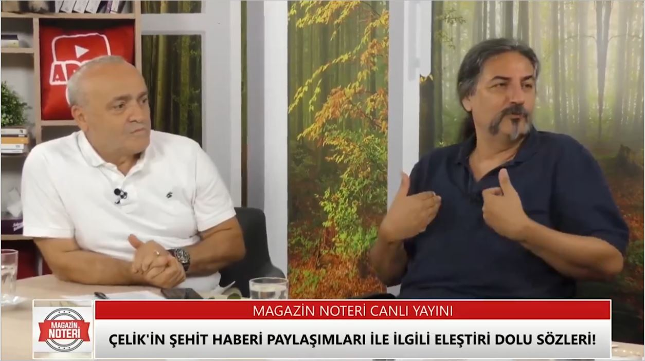 Çeli̇k'i̇n Şehi̇t Haberi̇ Paylaşımlarına Eleşti̇ri̇ Dolu Sözleri̇