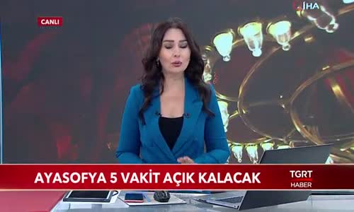 Ayasofya Camii 5 Vakit Açık Kalacak