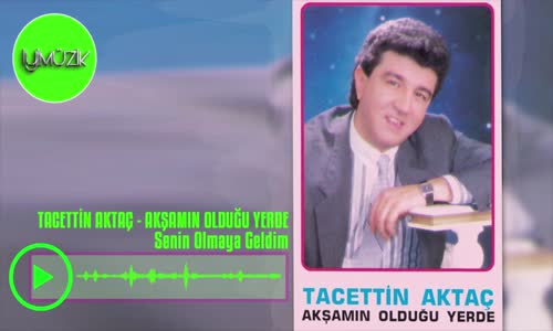 Tacettin Aktaç - Senin Olmaya Geldim
