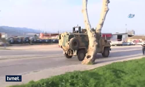 Mayına Dayanıklı Kirpiler Afrin'e Sevk Ediliyor