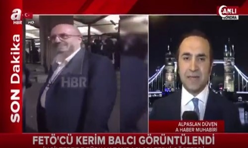 FETÖ'cü Kerim Balcı İngiltere'de Görüntülendi!