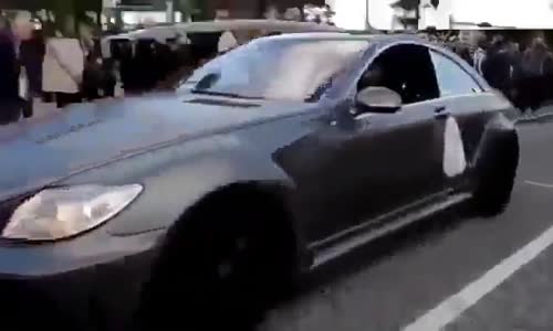 Almanya Hamburg'da Türk Düğün Konvoyu