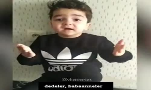 Evde Kalmaktan Sıkılan Ufaklığın İsyanı 