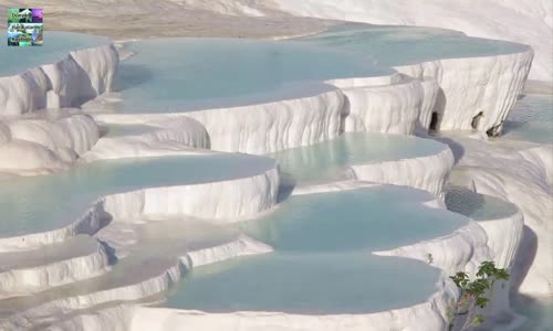 Pamukkale Travertenleri (Hierapolis) _ Muhteşem Güzellik _ Ortadoğu - Türkiye