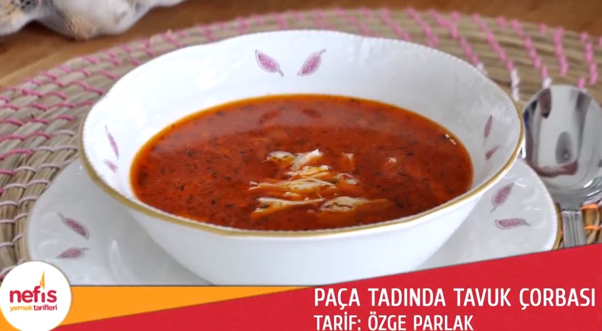 Paça Tadında Tavuk Çorbası Tarifi
