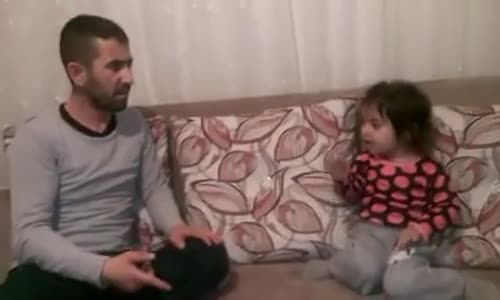 Baba kız atışması  burama kadar geldi