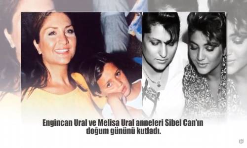 Çocukları Sibel Can'ı Doğum Gününü Bakın Nasıl Kutladılar