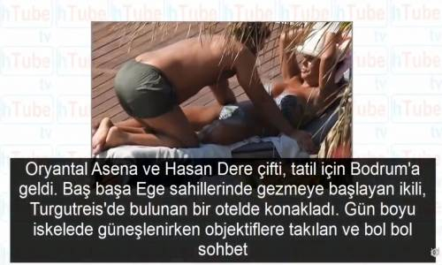 Bodrum'da Aşka Geldiler Asena'yı Öpücüklere Boğdu