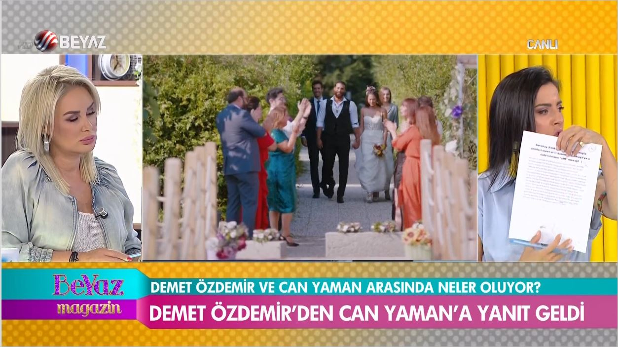 Demet Özdemir'den Can Yaman'a Cevap Geldi