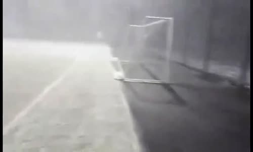 Maçı İptal Ettiren Kar Fırtınası