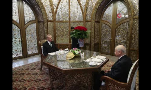 Cumhurbaşkanı Erdoğan İle MHP Lideri Bahçeli İftar Sofrasında Bir Araya Geldi