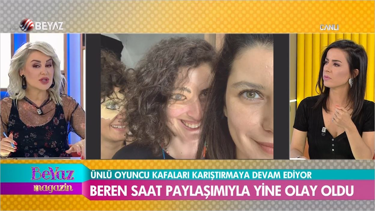 Beren Saat'ten Atiye Dizisinin Setinden İlginç Bir Paylaşım