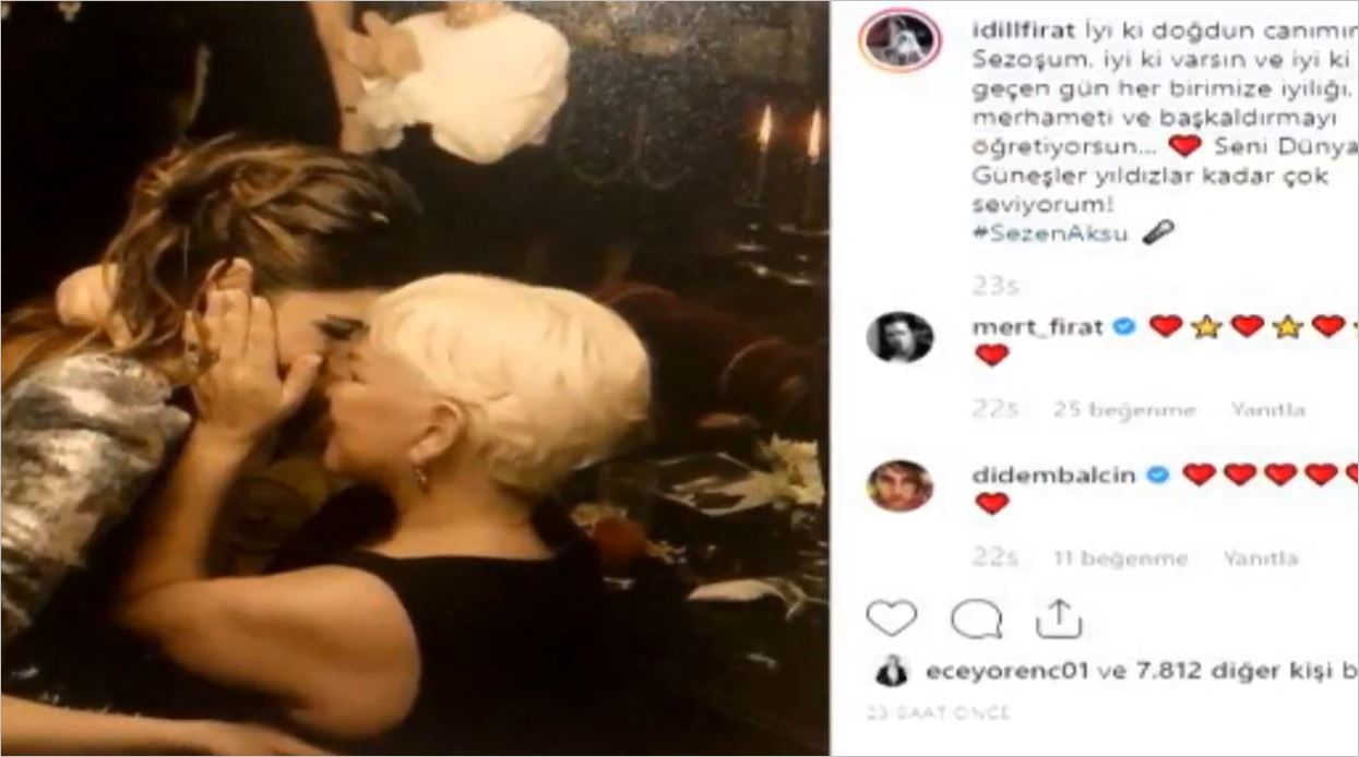 İdil Fırat'tan Sezen Aksu'ya Duygusal Doğum Günü Mesajı