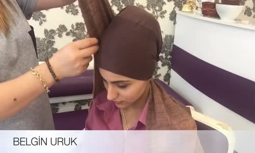 Belgin Uruk Şal Bağlama Modelleri Mezuniyet , Düğün , Nişan