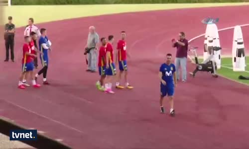 Pique'ye Antrenmanda Şok Sözler