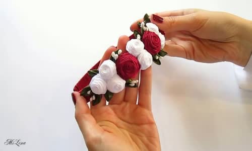 Güllü Saç Tokası Yapımı