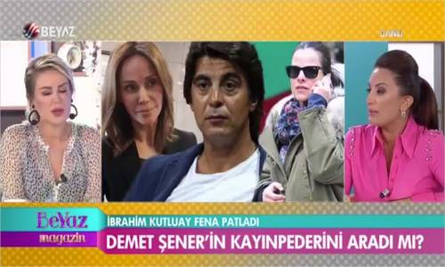 İbrahim Kutluay Demet Şener'in İsmini Duyunca Çılgına Döndü