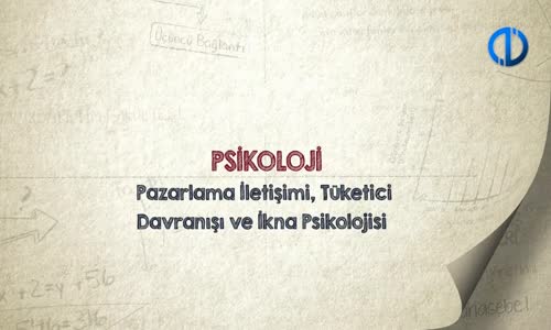 PSİKOLOJİ - Ünite 8 Konu Anlatımı 1