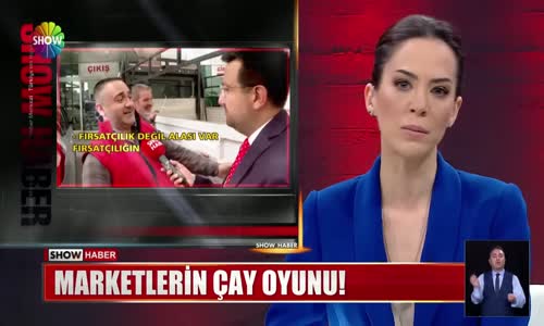Marketlerin çay oyunu!