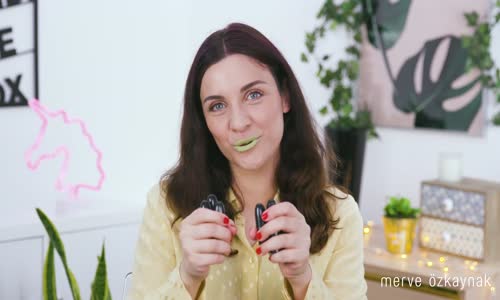 Merve Özkaynak Çılgın Renkli 25 Mac Ruj Denedim