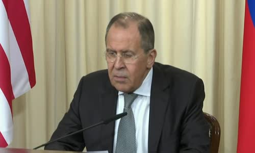 Tillerson, Lavrov, ABD-Rusya İlişkileri Konuşuyor