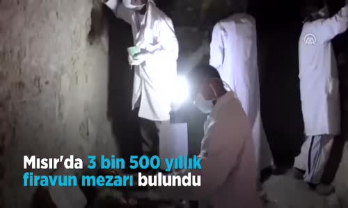 3 Bin 500 yıllık Firavun, Mezardan Böyle Çıkarıldı! 