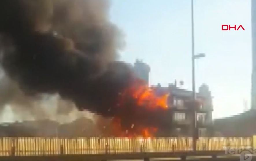 Fikirtepe'de Yangın Can Aldı- 2 Ölü, 4 Yaralı