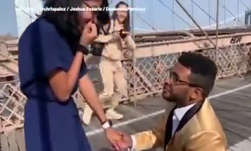 Evlilik Teklifinde Talihsiz Kaza 