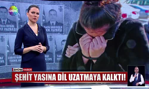 Şehit yasına dil uzatmaya kalktı!