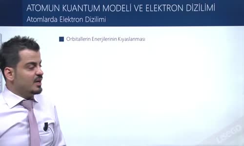 EBA KİMYA LİSE - ATOMUN KUANTUM MODELİ - ATOMLARDA ELEKTRON DİZİLİMİ