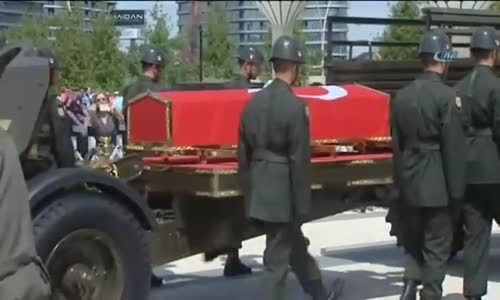 Şehit Cenazesinde İlk Kez Cenaze Marşı Yerine  Tekbir  Çalındı 