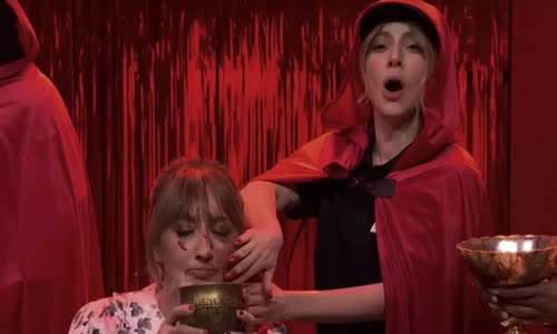 LADY GAGAS SNL SATANIC RITUAL....