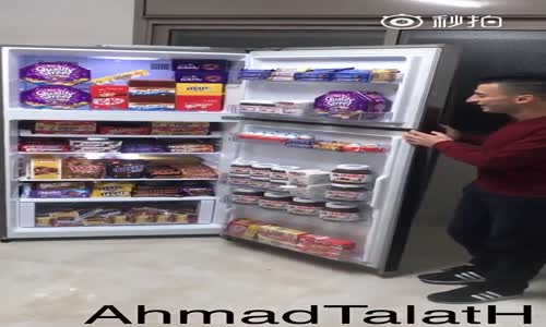 Sınırsız Çikolata Bulunan Buzdolabı 