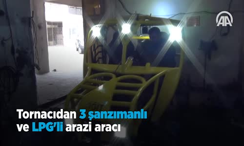 Tornacıdan 3 Şanzımanlı ve LPG'li Arazi Aracı