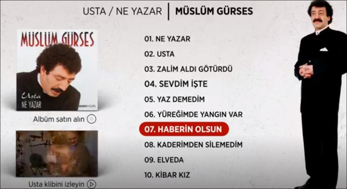 Müslüm Gürses - Haberin Olsun