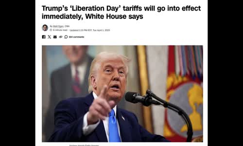 LIBERATION DAY! TRUMPS GIVING YOU 3.3 TRILLION REASONS TO REALIZE THAT HES SAB0TAGING AMERICA!
