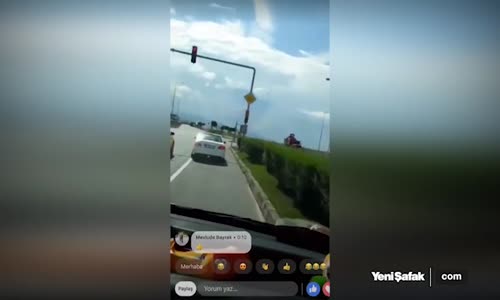 Canlı Yayında Feci Kazayı Görüntüledi