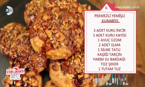 Evim Lokanta - Pekmezli Yemişli Kurabiye
