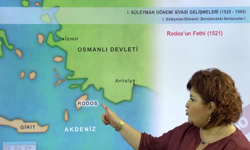 EBA TARİH LİSE - DÜNYA GÜCÜ OSMANLI (1453-1600) - I.SÜLEYMAN DÖNEMİ -DENİZLERDEKİ GELİŞMELER I