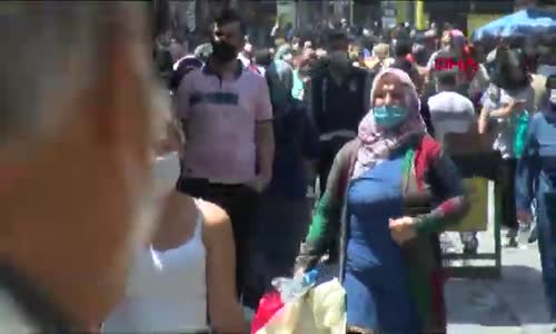 Vaka sayısının arttığı Gaziantep'te çarşılar dolu