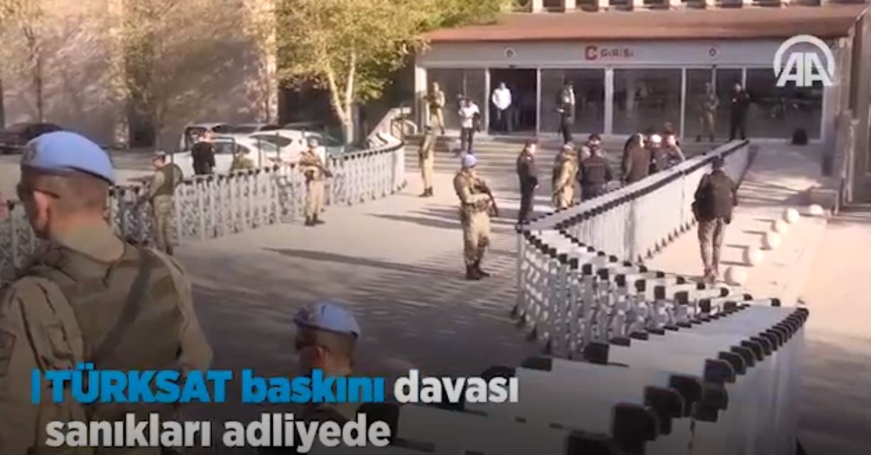 TÜRKSAT Baskını Davası Sanıkları Adliyede 