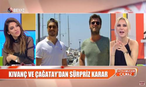 Kıvanç Tatlıtuğ İle Çağatay Ulusoy Beraber Tatile Gidiyor